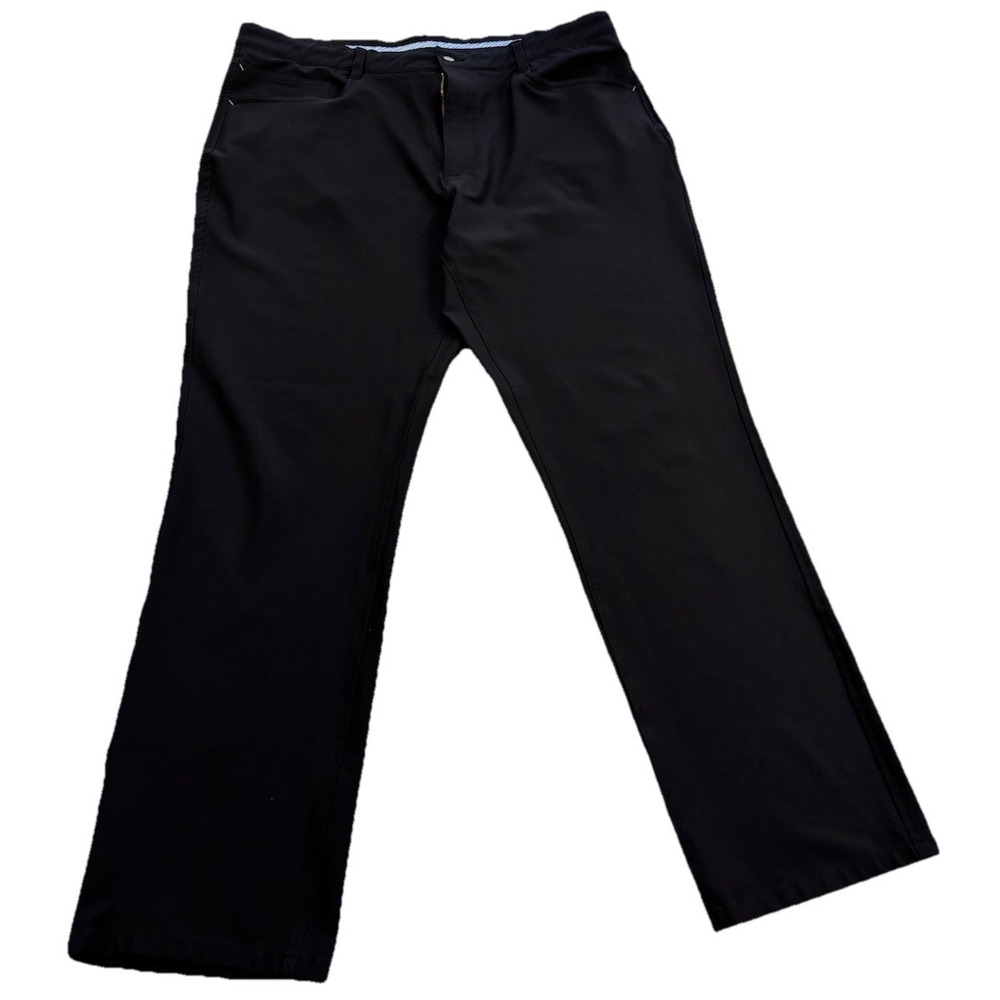 FootJoy FJ Performance Golf Pants Athletic Fit Black Men's Size 40x30 Stretch